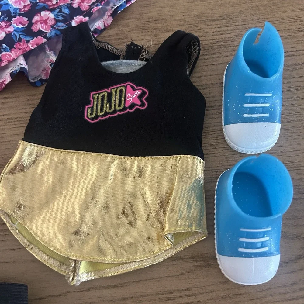OG American Girl JoJo Siwa Clothes Dress Jacket Shoes Skirt Lot